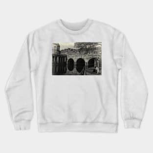 Artist by the Poultney Bridge Bath Crewneck Sweatshirt